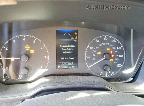 5YFB4MDE2RP211018 2024 TOYOTA COROLLA White Instrument cluster view