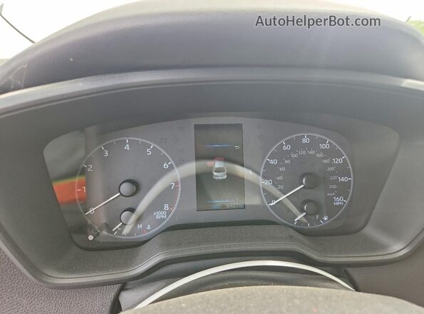 5YFB4MDE2SP302733 2025 TOYOTA COROLLA Белый Вид щитка приборов