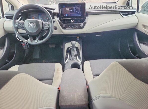 5YFB4MDE2SP327535 2025 TOYOTA COROLLA Silver Vista del salpicadero