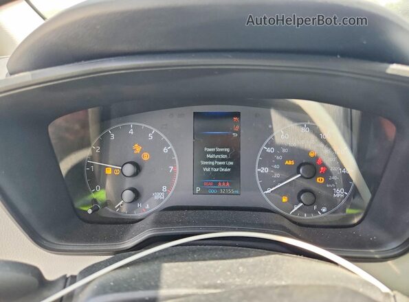 5YFB4MDE2SP334050 2025 TOYOTA COROLLA Silver Widok zestawu wskaźników