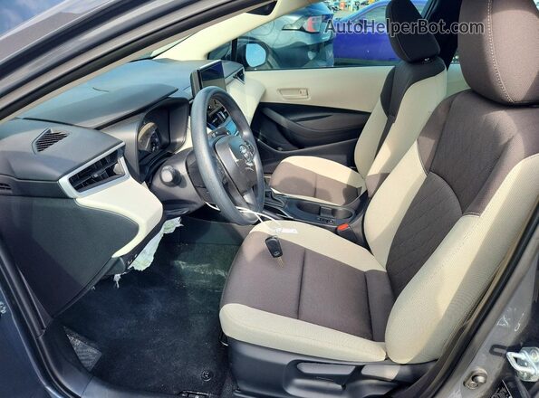 5YFB4MDE2SP358686 2025 TOYOTA COROLLA Gray Вид салону спереду