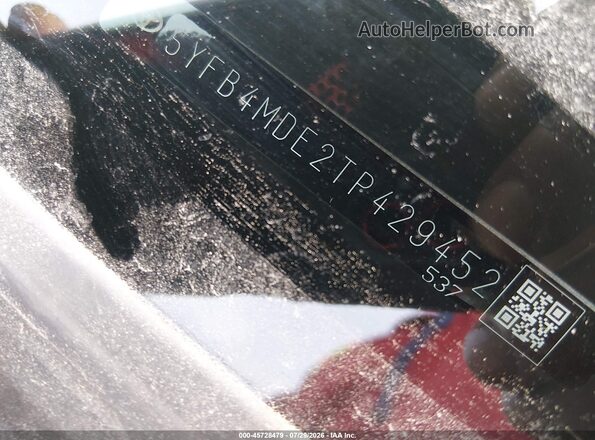 5YFB4MDE2TP429452 2026 TOYOTA COROLLA Silver Շարժիչի բաժամունքի տեսք