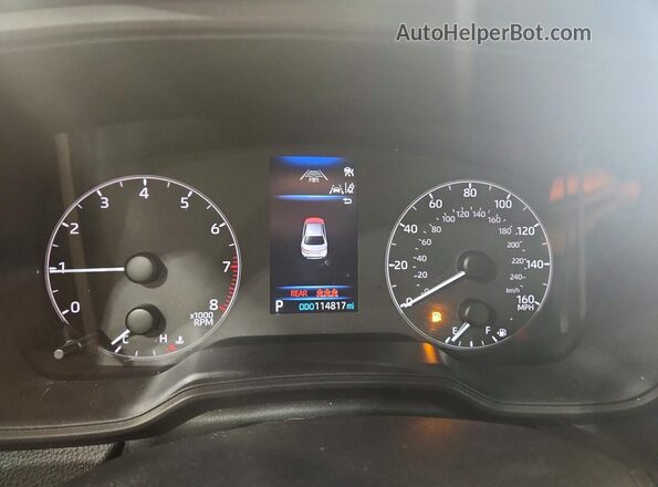 5YFB4MDE3PP003159 2023 TOYOTA COROLLA Серебряный Вид щитка приборов