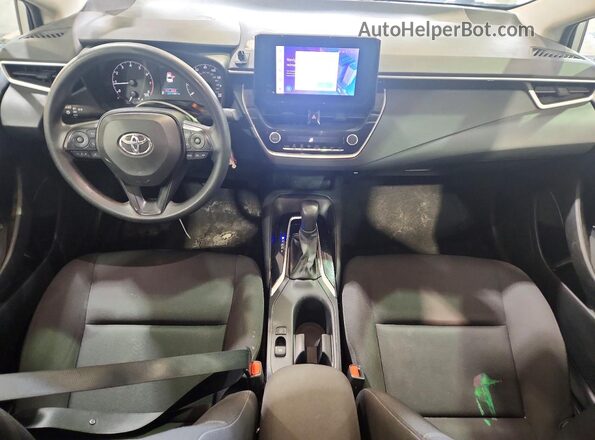 5YFB4MDE3PP003159 2023 TOYOTA COROLLA Серебряный Вид панели приборов