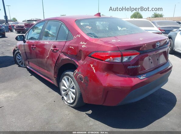 5YFB4MDE3PP026683 2023 TOYOTA COROLLA Red Tył lewy