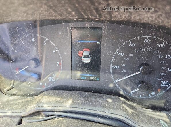 5YFB4MDE3RP134675 2024 TOYOTA COROLLA White Սարքավորումների վահանակի տեսք