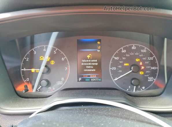 5YFB4MDE3SP236404 2025 TOYOTA COROLLA Silver Vista del cuadro de instrumentos