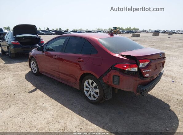 5YFB4MDE3SP350869 2025 TOYOTA COROLLA Red Задня ліва чверть