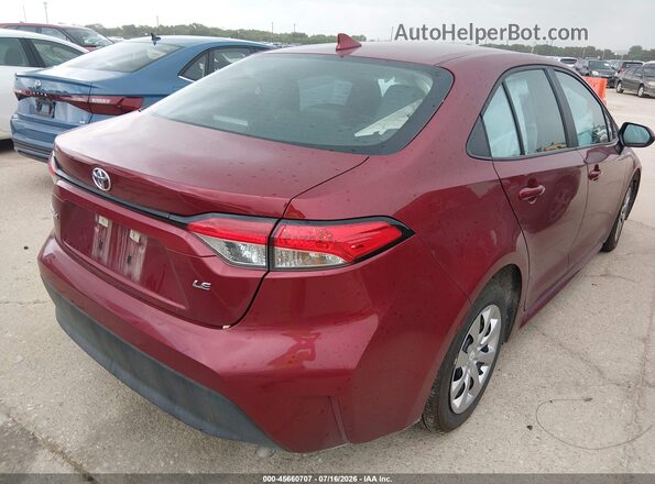 5YFB4MDE3TP432019 2026 TOYOTA COROLLA Red Задня права чверть