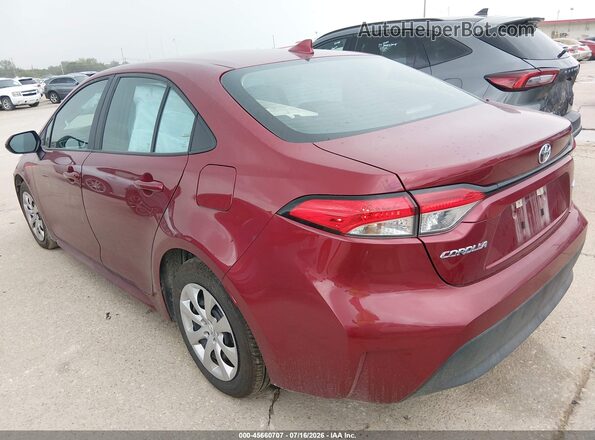 5YFB4MDE3TP432019 2026 TOYOTA COROLLA Red Задня ліва чверть