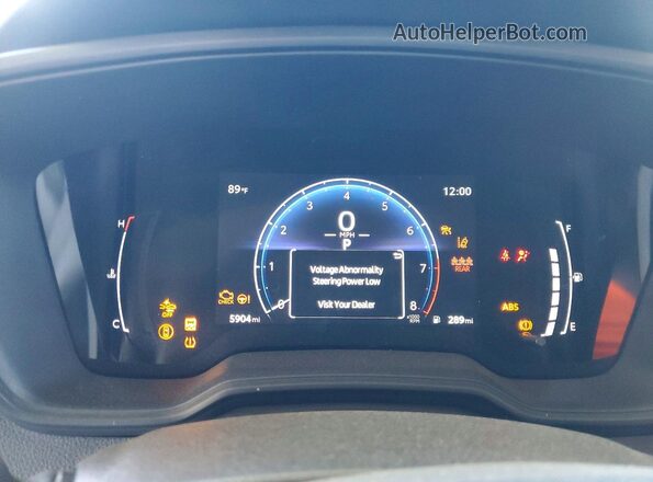 5YFB4MDE3TP435406 2026 TOYOTA COROLLA Черный Вид щитка приборов