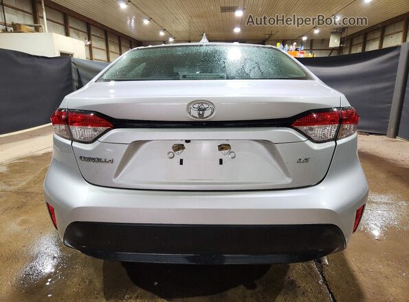 5YFB4MDE4PP030337 2023 TOYOTA COROLLA Silver Вид ззаду