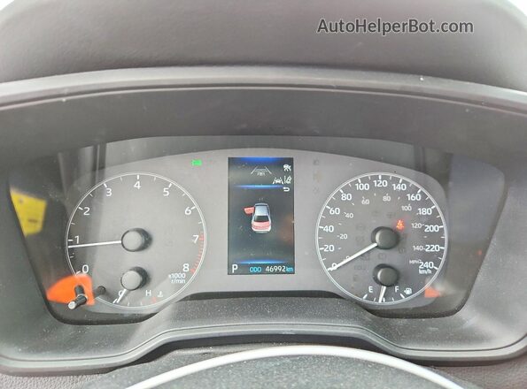 5YFB4MDE4SP236220 2025 TOYOTA COROLLA Серебряный Вид щитка приборов