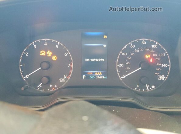 5YFB4MDE4SP242275 2025 TOYOTA COROLLA Черный Вид щитка приборов