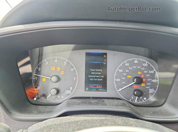 5YFB4MDE4SP340206 2025 TOYOTA COROLLA Black ხელსაწყოთა პანელის ხედი