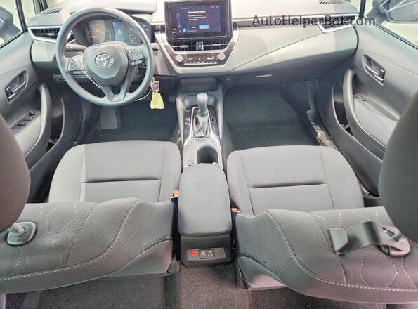 5YFB4MDE4SP340206 2025 TOYOTA COROLLA Black წინა პანელის ხედი