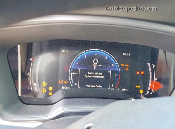 5YFB4MDE4TP401944 2026 TOYOTA COROLLA Серебряный Вид щитка приборов