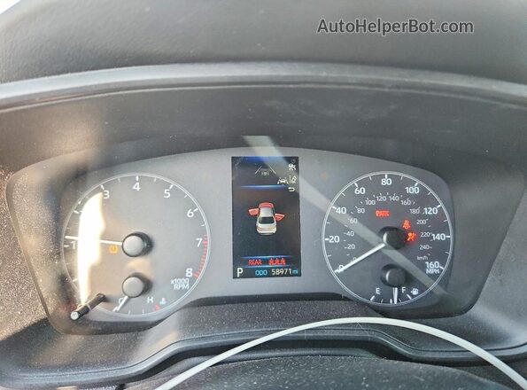 5YFB4MDE5RP112659 2024 TOYOTA COROLLA Silver Instrument cluster view