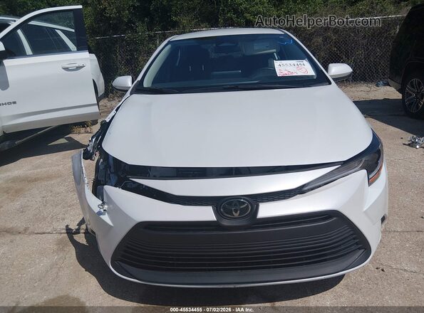 5YFB4MDE5SP267072 2025 TOYOTA COROLLA White Вид щитка приладів