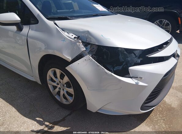 5YFB4MDE5SP267072 2025 TOYOTA COROLLA White Вид спереду