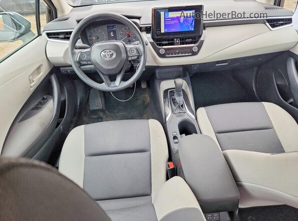5YFB4MDE5SP269775 2025 TOYOTA COROLLA Black Widok deski rozdzielczej