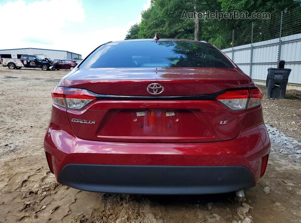 5YFB4MDE5TP377198 2026 TOYOTA COROLLA Красный Вид сзади