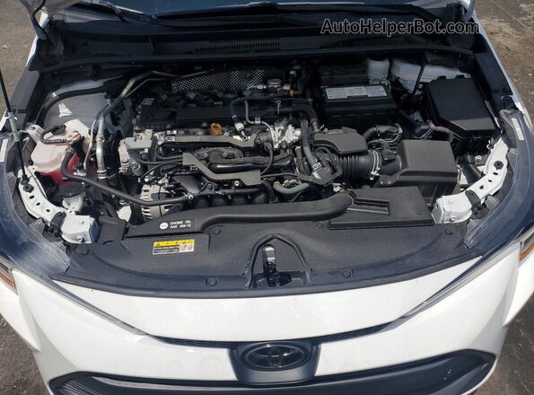 5YFB4MDE6PP008145 2023 TOYOTA COROLLA Белый Вид задней части салона