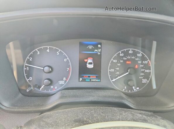 5YFB4MDE6RP133696 2024 TOYOTA COROLLA Черный Вид щитка приборов