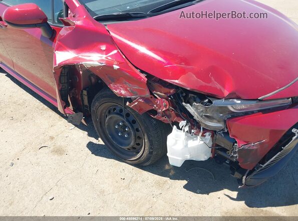 5YFB4MDE6SP257635 2025 TOYOTA COROLLA Red Widok z przodu