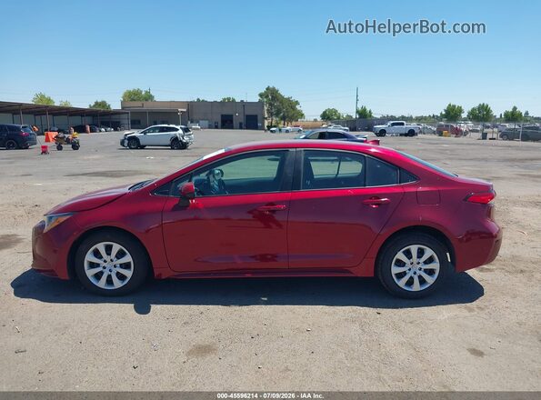 5YFB4MDE6SP257635 2025 TOYOTA COROLLA Red Widok wnętrza 360 stopni