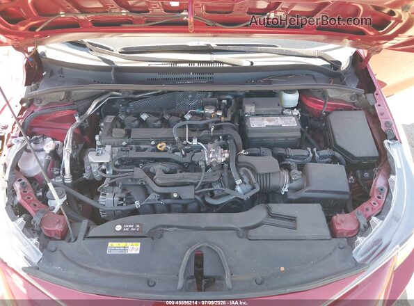 5YFB4MDE6SP257635 2025 TOYOTA COROLLA Red Widok z tyłu