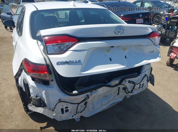 5YFB4MDE6SP303755 2025 TOYOTA COROLLA White Widok z przodu