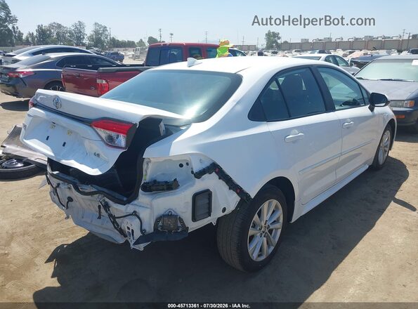 5YFB4MDE6SP303755 2025 TOYOTA COROLLA White Tył prawy