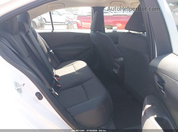 5YFB4MDE6SP303755 2025 TOYOTA COROLLA White Widok naklejki z numerem VIN