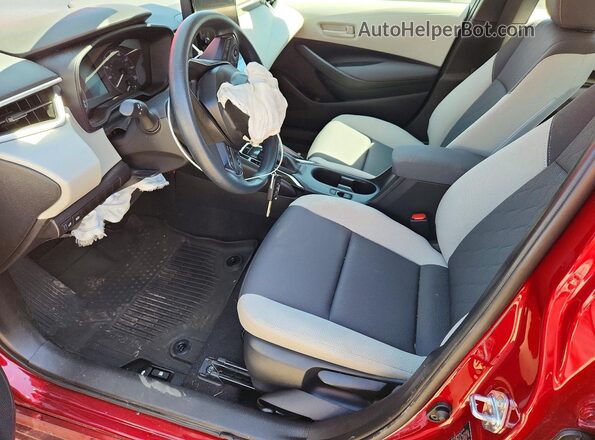 5YFB4MDE6SP340112 2025 TOYOTA COROLLA Red Вид салону спереду