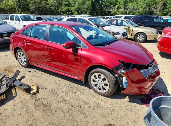 5YFB4MDE6SP340112 2025 TOYOTA COROLLA Red Передня права чверть