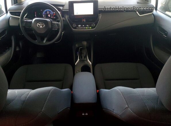 5YFB4MDE6TP411942 2026 TOYOTA COROLLA Gray Dashboard view