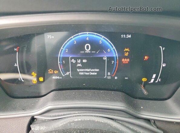 5YFB4MDE6TP423914 2026 TOYOTA COROLLA Черный Вид щитка приборов