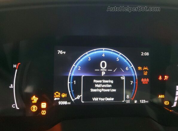 5YFB4MDE6TP447467 2026 TOYOTA COROLLA Silver Vista del cuadro de instrumentos