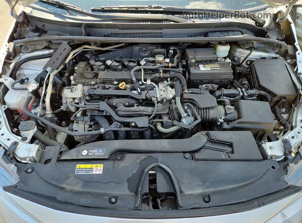 5YFB4MDE7PP055877 2023 TOYOTA COROLLA Silver Вид задньої частини салону