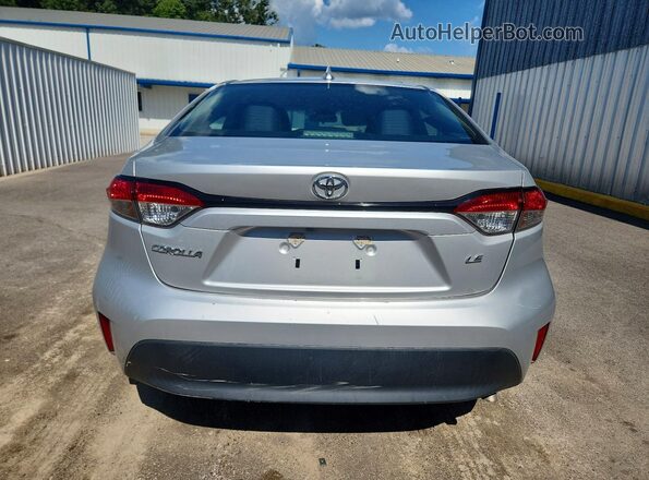 5YFB4MDE7PP055877 2023 TOYOTA COROLLA Silver Вид ззаду