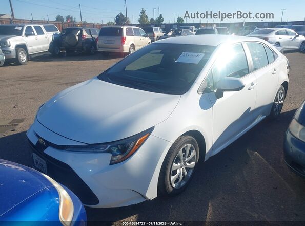 5YFB4MDE7RP132315 2024 TOYOTA COROLLA White Առջևի ձախ երեք քառորդ տեսարան