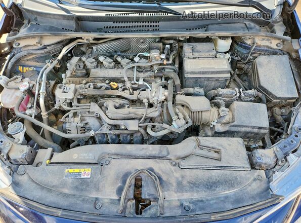 5YFB4MDE7SP232341 2025 TOYOTA COROLLA Синий Вид задней части салона