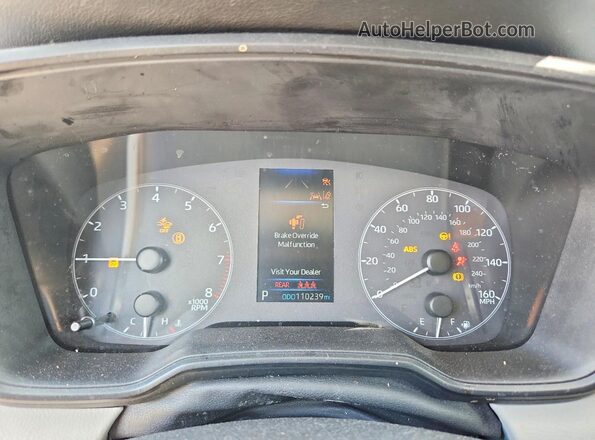 5YFB4MDE7SP232341 2025 TOYOTA COROLLA Синий Вид щитка приборов