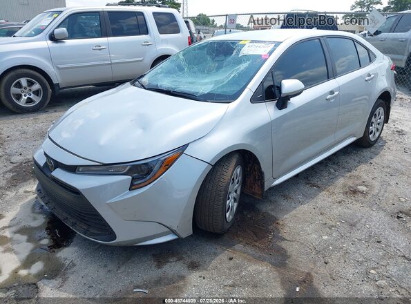 5YFB4MDE7SP241377 2025 TOYOTA COROLLA Silver Передня ліва чверть