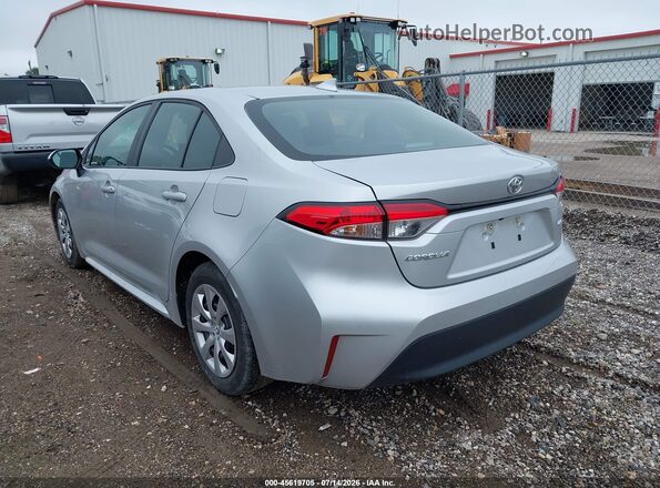 5YFB4MDE7SP267753 2025 TOYOTA COROLLA Серебряный Задняя левая четверть
