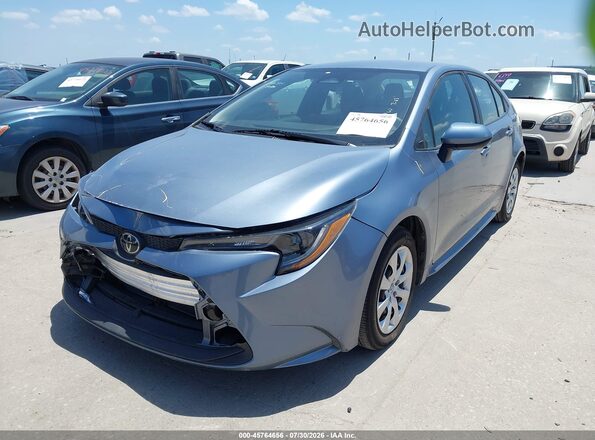 5YFB4MDE7SP285752 2025 TOYOTA COROLLA Blue Առջևի ձախ երեք քառորդ տեսարան