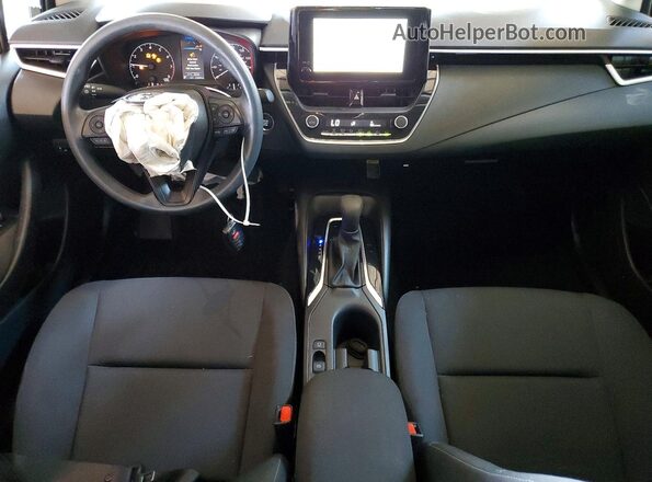 5YFB4MDE7SP323724 2025 TOYOTA COROLLA Charcoal Dashboard view