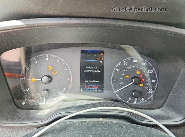 5YFB4MDE8RP095145 2024 TOYOTA COROLLA Gray Widok zestawu wskaźników