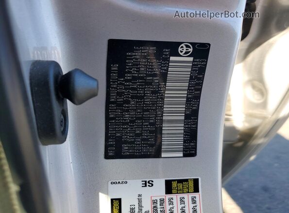 5YFB4MDE8RP154694 2024 TOYOTA COROLLA Silver Engine compartment view